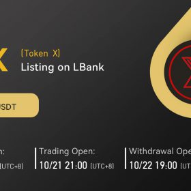 [ANNOUNCEMENT] TKX OFFICIALLY LISTING ON LBANK